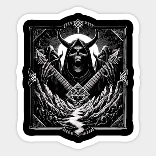 Deathmetal Sticker